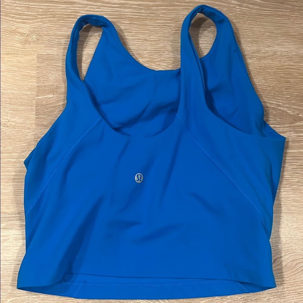 Lululemon Blue Athletic Tank Top - Picture 2 of 5